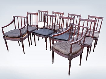 Sets Antique Dining Chairs